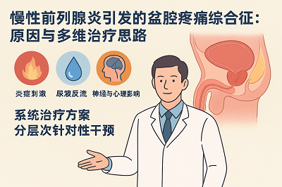 慢性前列腺炎引发的盆腔疼痛综合征：原因与多维治疗思路