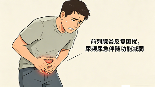 前列腺炎伴随生理功能减弱?中医辨证调理帮你找回自信