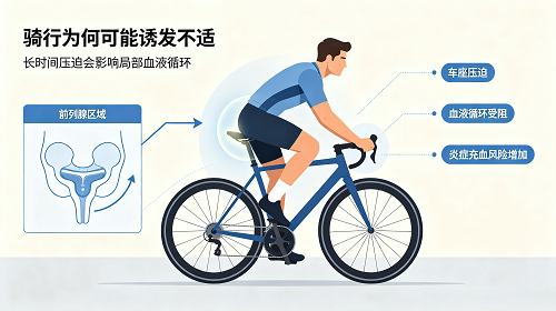 骑行运动后前列腺炎复发，喜欢户外运动的人怎么预防