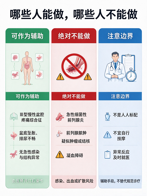 前列腺炎按摩哪些人能做 前列腺炎按摩哪些人能做